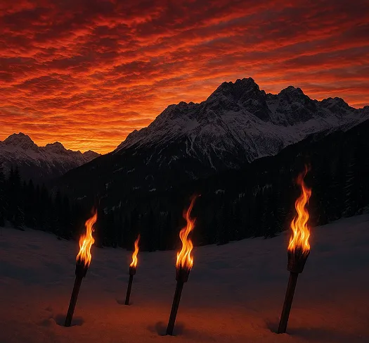 march glow hochkönig late thursday